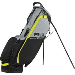 Ping Standbag Hoofer Lite, Schwarz/grau/gelb