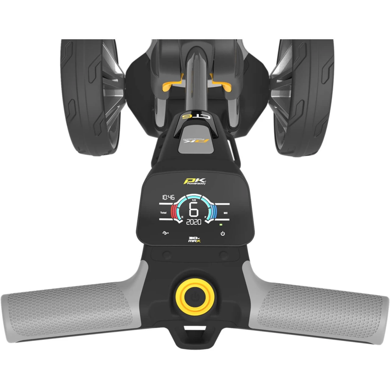 PowaKaddy Elektro-Trolley CT6 XL EBS, Anthrazit 4 PowaKaddy Elektro-Trolley CT6 XL EBS, Anthrazit – Bild 4