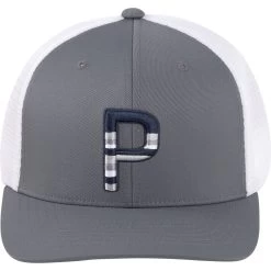 Puma Cap Sundown Trucker P Snapback, Weiß/grau -Professionelles Golfausrüstungsgeschäft puma cap sundown trucker p snapback weissgrau weiss 5039721 3la7zv1g8lYpQg 1280x1280