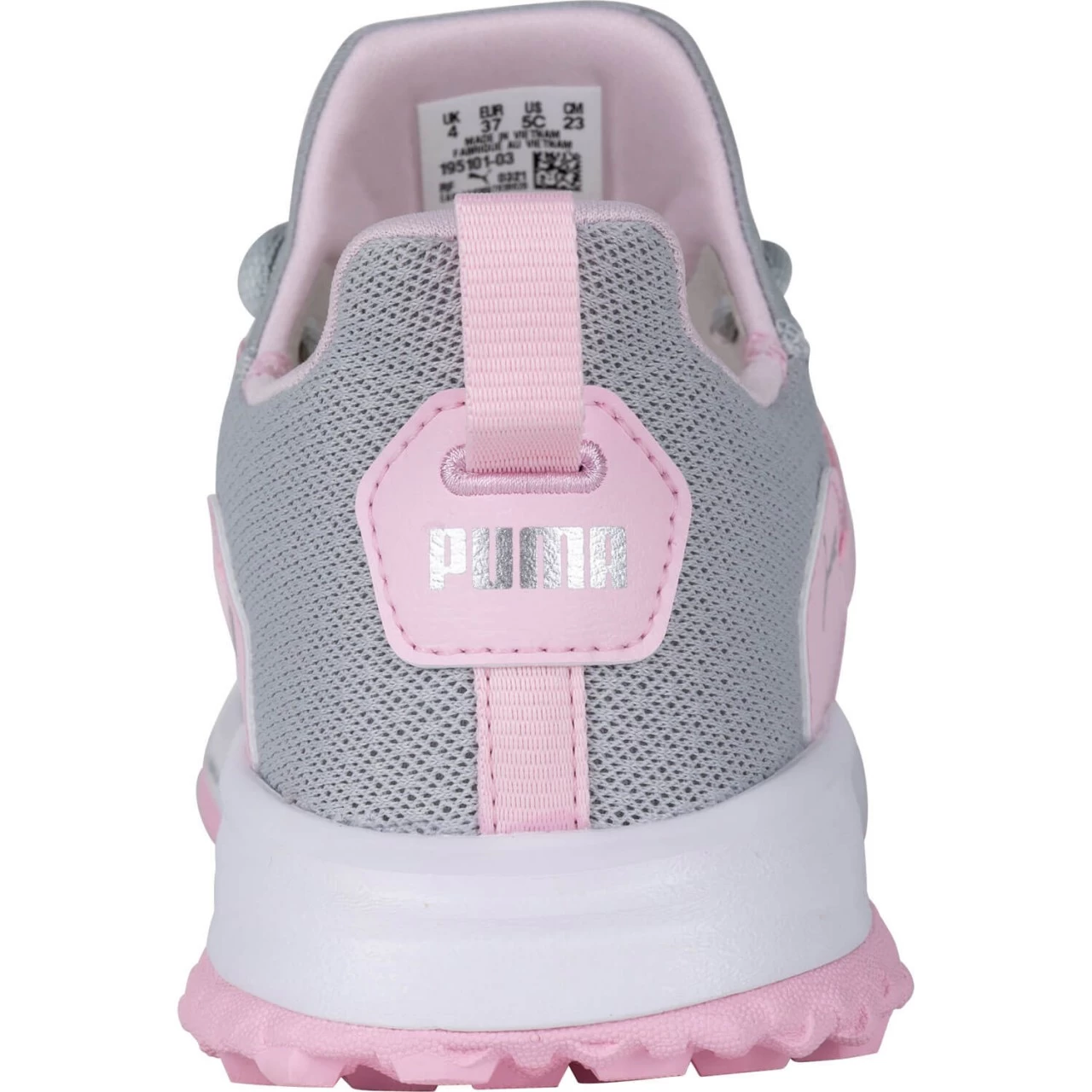 Puma Golfschuhe Fusion EVO, Grau/pink 3 Puma Golfschuhe Fusion EVO, Grau/pink – Bild 3