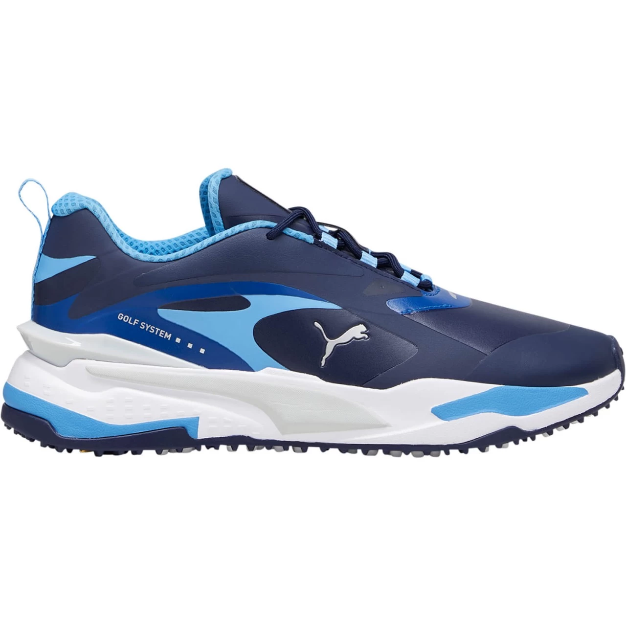 Puma Golfschuhe GS-Fast, Navy/blau/weiß 1 Puma Golfschuhe GS-Fast, Navy/blau/weiß