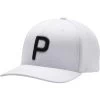 Puma P110 Cap, Weiß
