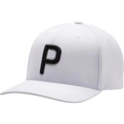 Puma P110 Cap, Weiß
