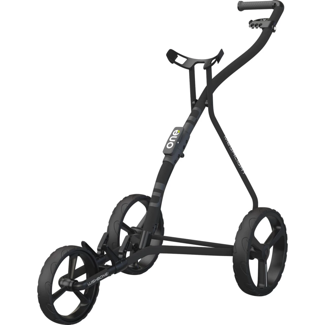 Score Industries Wishbone One Megalight Golftrolley, Schwarz/grau 6 Score Industries Wishbone One Megalight Golftrolley, Schwarz/grau – Bild 6