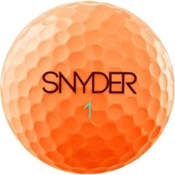 Snyder SNY SPEED Golfbälle Summer Edition - 12er Pack, Orange -Professionelles Golfausrüstungsgeschäft snyder sny speed golfbaelle summer edition 12er pack orange orange 5063119 2 1280x1280