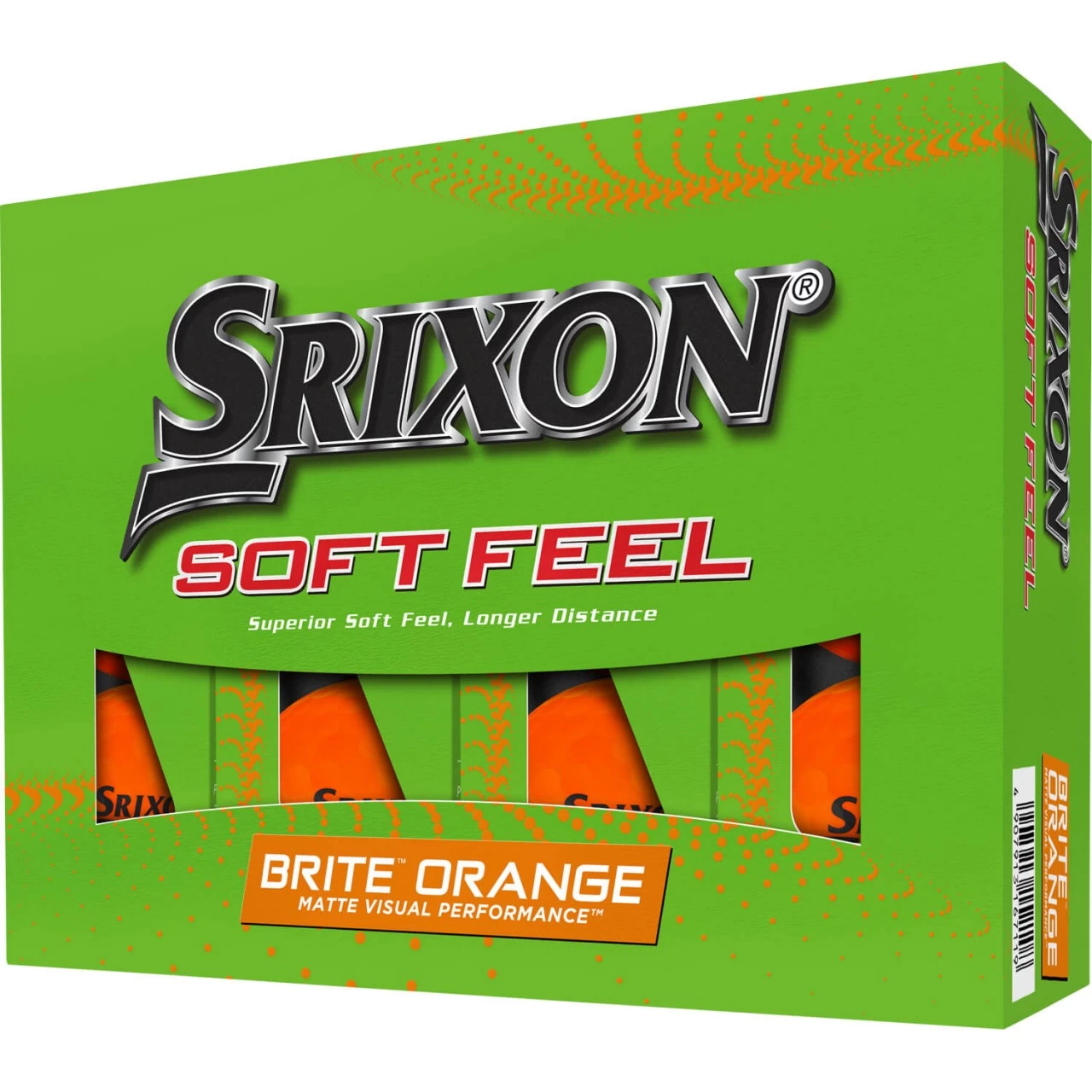 Srixon Golfball Soft Feel Brite - 12er Pack, Orange 1 Srixon Golfball Soft Feel Brite - 12er Pack, Orange