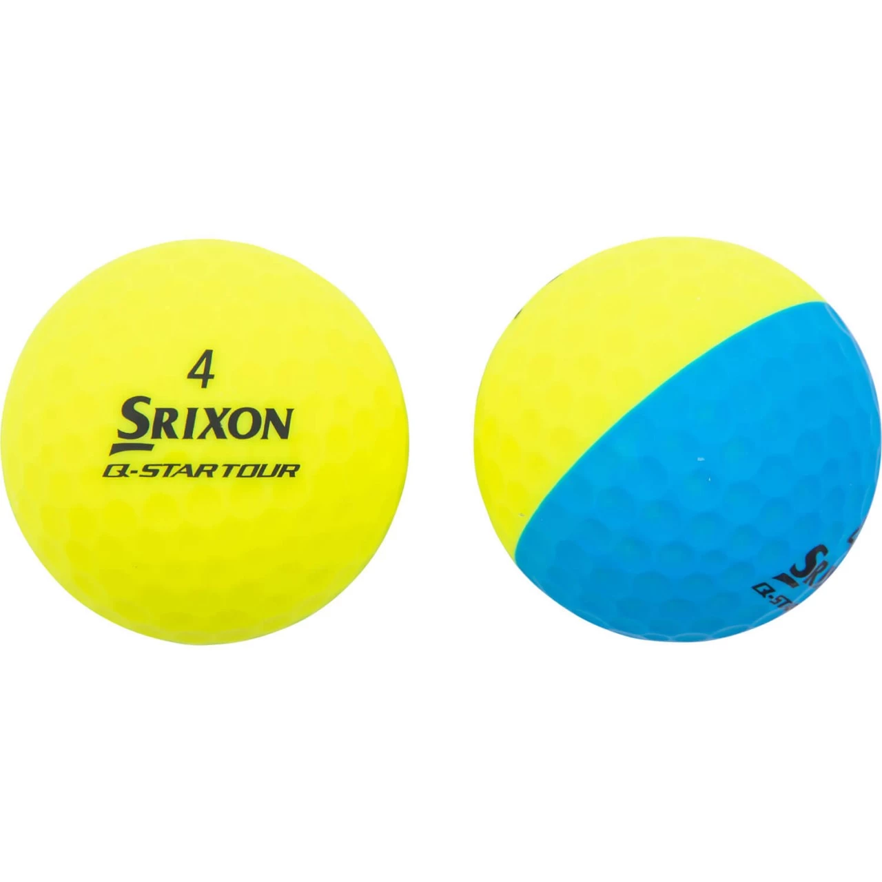 Srixon Q-Star Divide Golfbälle - 12er Pack, Gelb/blau 4 Srixon Q-Star Divide Golfbälle - 12er Pack, Gelb/blau – Bild 4