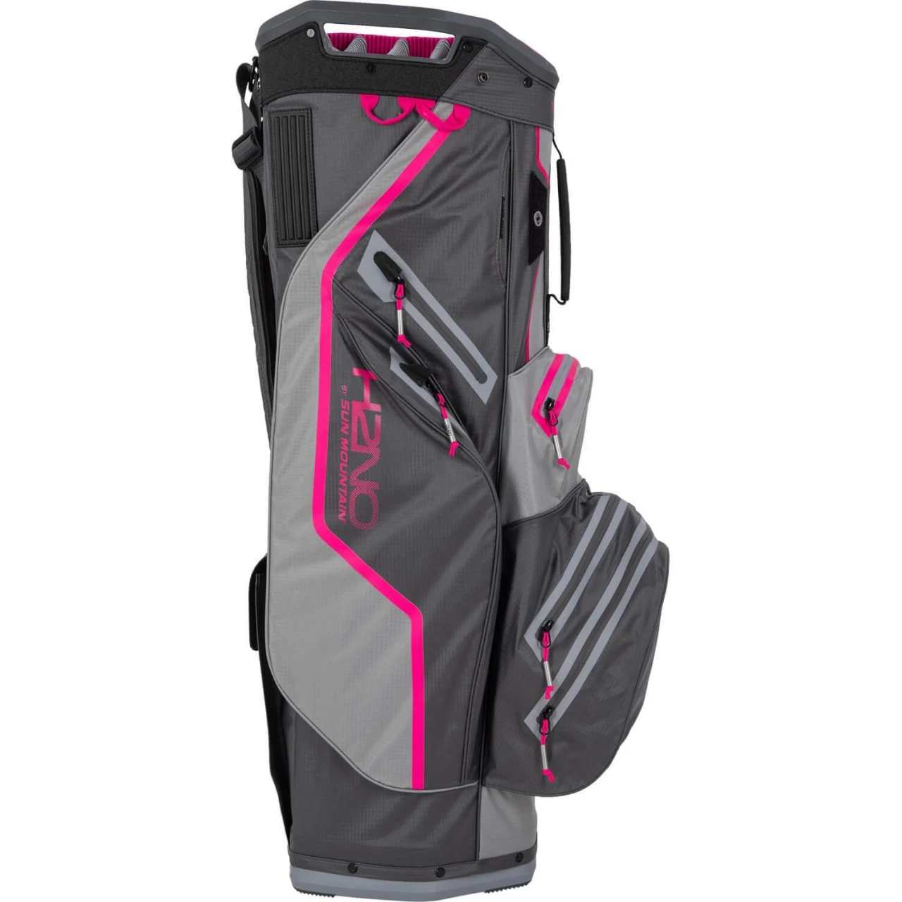Sun Mountain Cartbag H2NO Light, Grau/pink 3 Sun Mountain Cartbag H2NO Light, Grau/pink – Bild 3