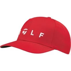 TaylorMade Cap Lifestyle Golf, Rot
