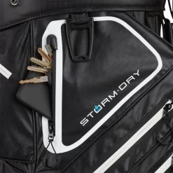 TaylorMade Cartbag Storm Dry Waterproof, Schwarz/weiß/rot -Professionelles Golfausrüstungsgeschäft taylormade cartbag storm dry waterproof schwarzweissrot schwarz 5054652 6PCqrdM7EYEEzD 1280x1280