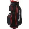 TaylorMade Pro Cartbag, Schwarz/rot