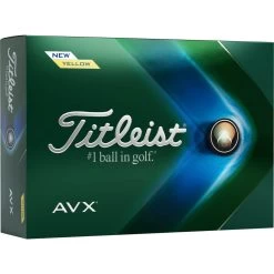 Titleist AVX 2022 Golfbälle - 12er Pack, Gelb
