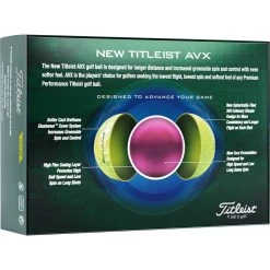 Titleist AVX 2022 Golfbälle - 12er Pack, Gelb -Professionelles Golfausrüstungsgeschäft titleist avx 2022 golfbaelle 12er pack gelb gelb 11141588 33mWuGuV1gvwGu 1280x1280