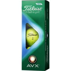 Titleist AVX 2022 Golfbälle - 12er Pack, Gelb -Professionelles Golfausrüstungsgeschäft titleist avx 2022 golfbaelle 12er pack gelb gelb 11141588 4cM69V5S9y8W3k 1280x1280