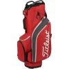 Titleist Cart 14 Cartbag 2022, Rot/grau