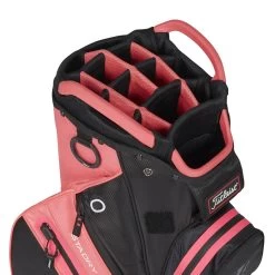 Titleist Cartbag Cart 14 StaDry™, Schwarz/rosa -Professionelles Golfausrüstungsgeschäft titleist cartbag cart 14 stadrytm schwarzrosa schwarz 5054702 4XRsTHs5wmF696 1280x1280
