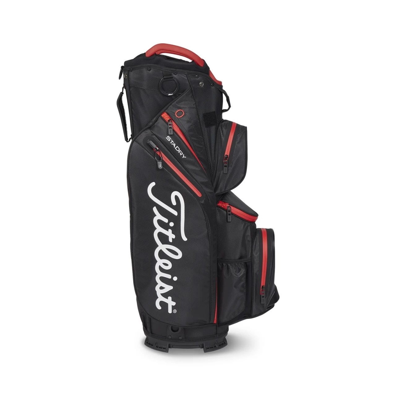 Titleist Cartbag Cart 14 StaDry™, Schwarz/rot 2 Titleist Cartbag Cart 14 StaDry™, Schwarz/rot – Bild 2