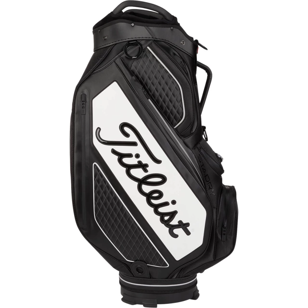 Titleist Cartbag Premium StaDry Tour Collection, Schwarz/weiß 2 Titleist Cartbag Premium StaDry Tour Collection, Schwarz/weiß – Bild 2