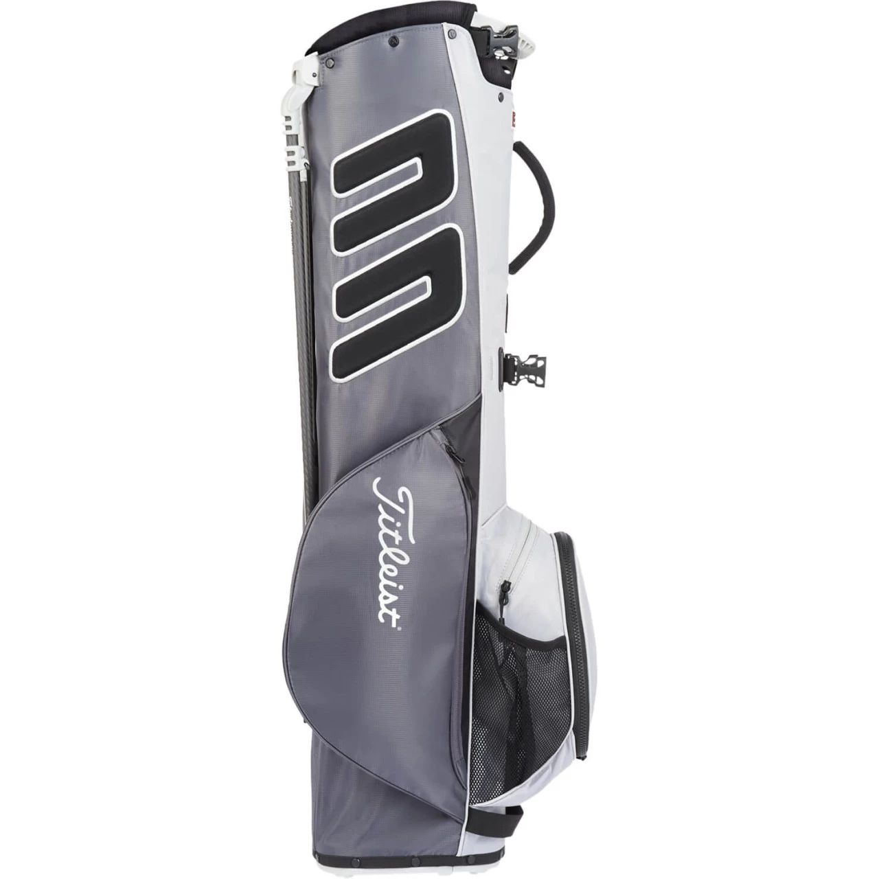 Titleist Players 4 Carbon Standbag, Grau/schwarz 2 Titleist Players 4 Carbon Standbag, Grau/schwarz – Bild 2