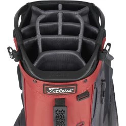 Titleist Standbag Hybrid 14 StaDry, Rot/grau -Professionelles Golfausrüstungsgeschäft titleist standbag hybrid 14 stadry rotgrau rot 3314667 47wat7h21nlCan 1280x1280