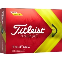 Titleist TruFeel Golfbälle 2022, Gelb