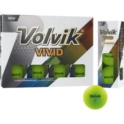 Volvik VIVID Golfbälle 2022 - 12er Pack, Grün